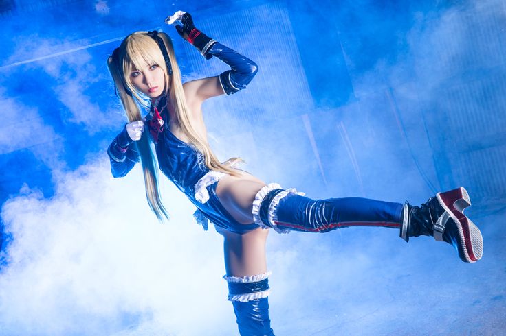 DOA マリー・ローズの2Pコス バトルスーツ風コスがドスケベ！
