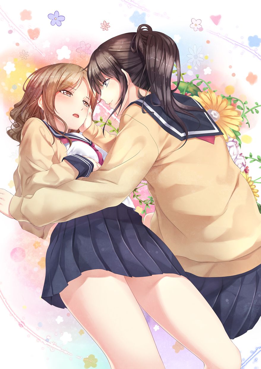 女の子同士が百合百合してる画像(裸厳禁)